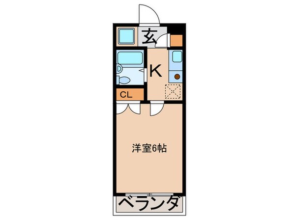 プリマド－ル萱場の物件間取画像